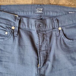 Citizens of Humanity 29 Indigo Rocket Crop high rise skinny Jean